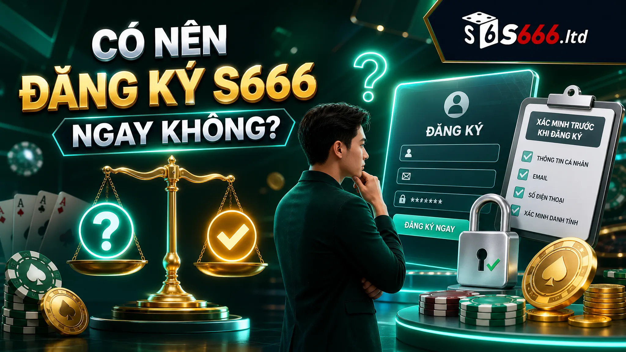 S666 Có Uy Tín Không? Các Tiêu Chí Đánh Giá Trước Khi Truy Cập 5 Có nên đăng ký S666 ngay không?