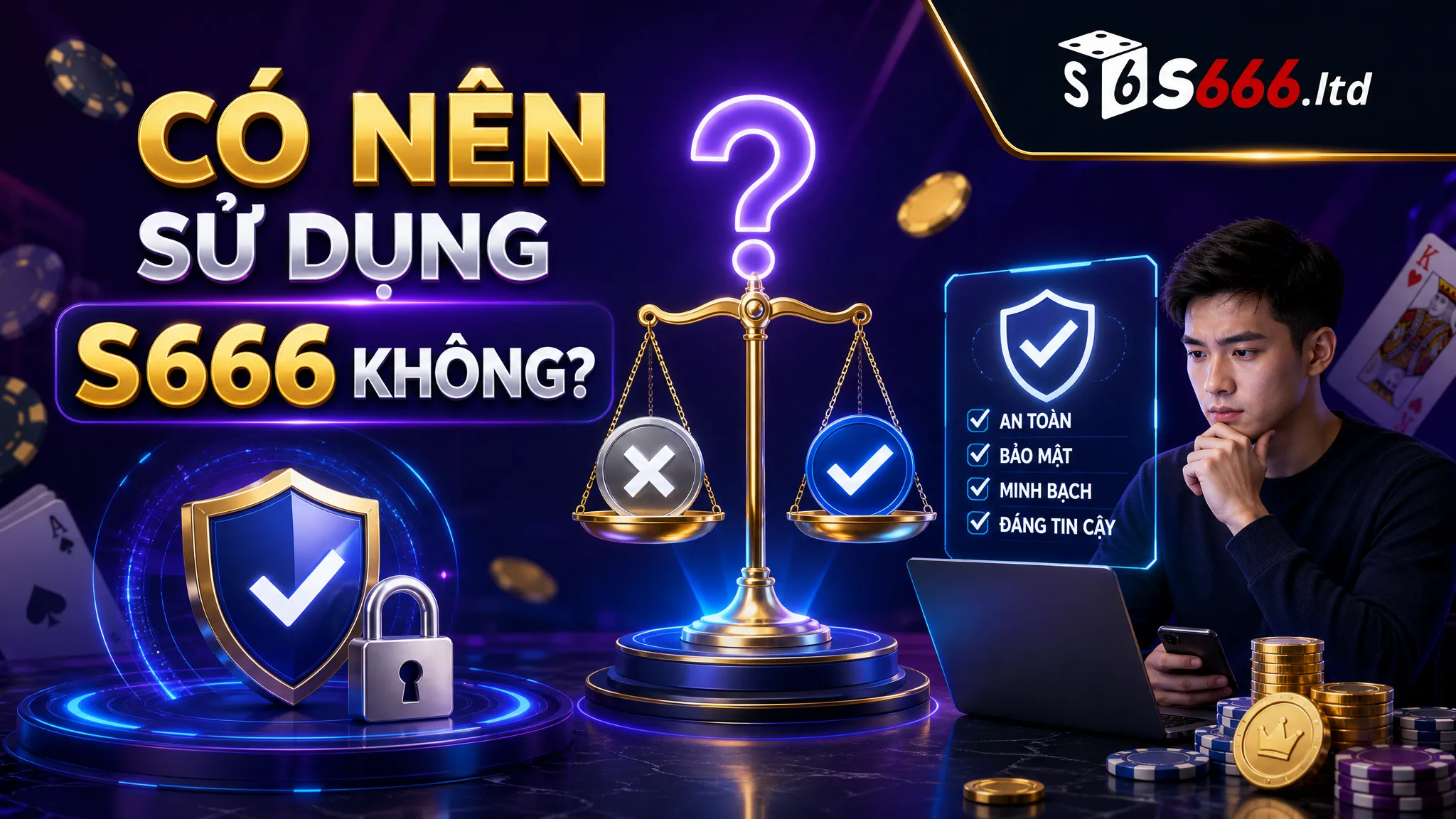 S666 Có Lừa Đảo Không? Cách Kiểm Tra Thông Tin Trước Khi Sử Dụng 5 Có nên sử dụng S666 không?