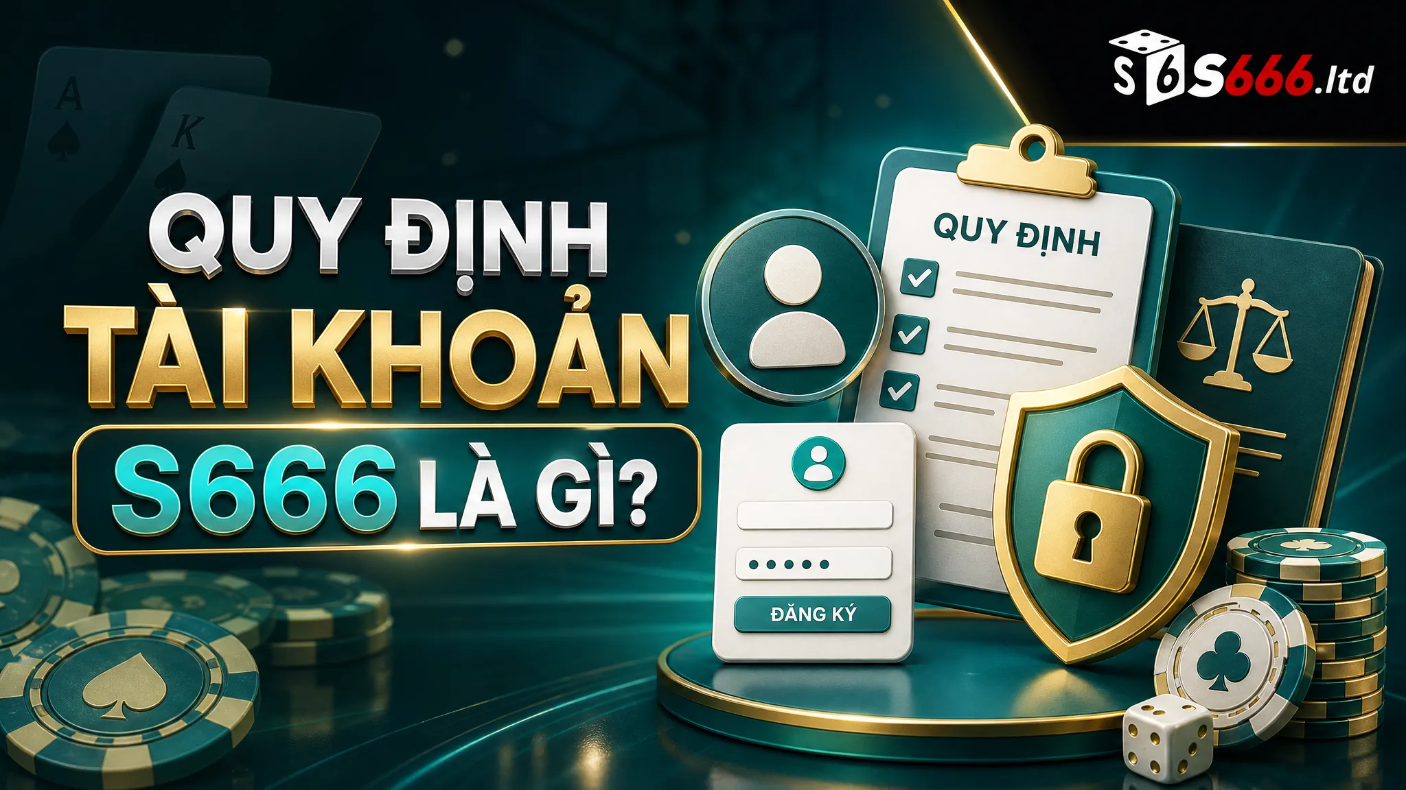 Quy Định Tài Khoản S666 – Điều Kiện Đăng Ký, Bảo Mật Và Sử Dụng 1 Quy định tài khoản S666 là gì?