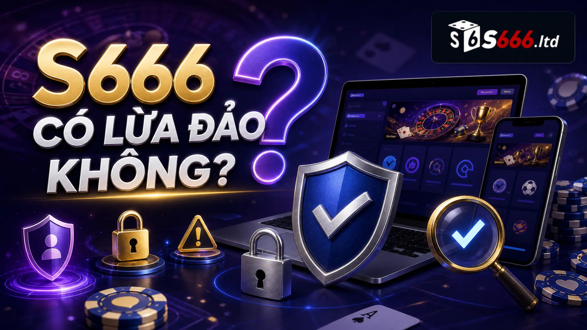 S666 Có Lừa Đảo Không? Cách Kiểm Tra Thông Tin Trước Khi Sử Dụng 2 S666 có lừa đảo không?